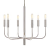 EC1006PN Brianna 6 Light Chandelier | Alternate Image
