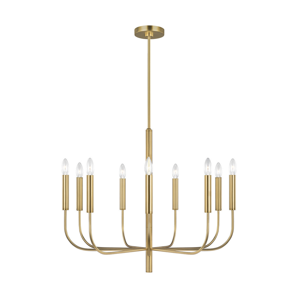 EC1009BBS Brianna 9 Light Chandelier | Alternate Image