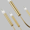 EC1009BBS Brianna 9 Light Chandelier | Alternate Image