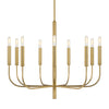 EC1009BBS Brianna 9 Light Chandelier | Alternate Image