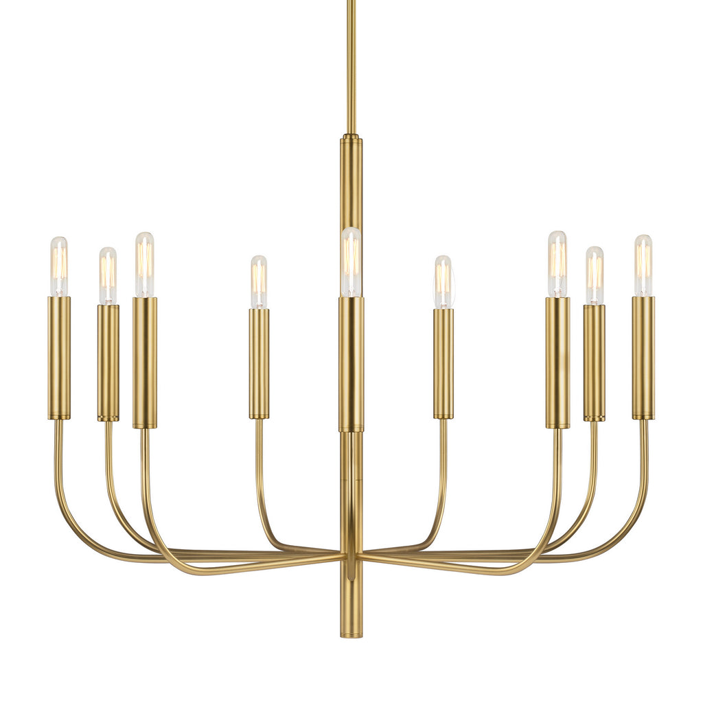 EC1009BBS Brianna 9 Light Chandelier | Alternate Image