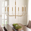 EC1009BBS Brianna 9 Light Chandelier | Lifestyle Image