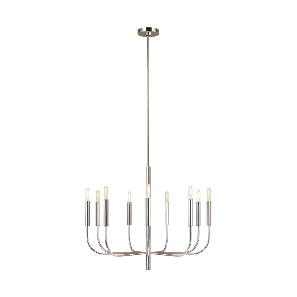 EC1009PN Brianna 9 Light Chandelier | Main Image