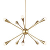 EC10310BBS Jax 10 Light Chandelier | Alternate Image