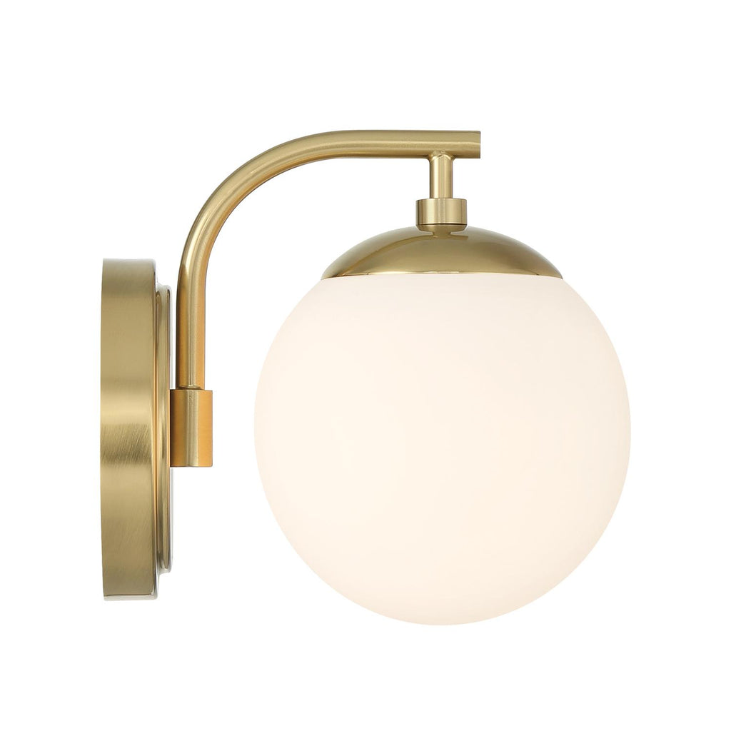 Crystorama Maverick 6'' Bathroom Vanity in Vibrant Gold - Additional View