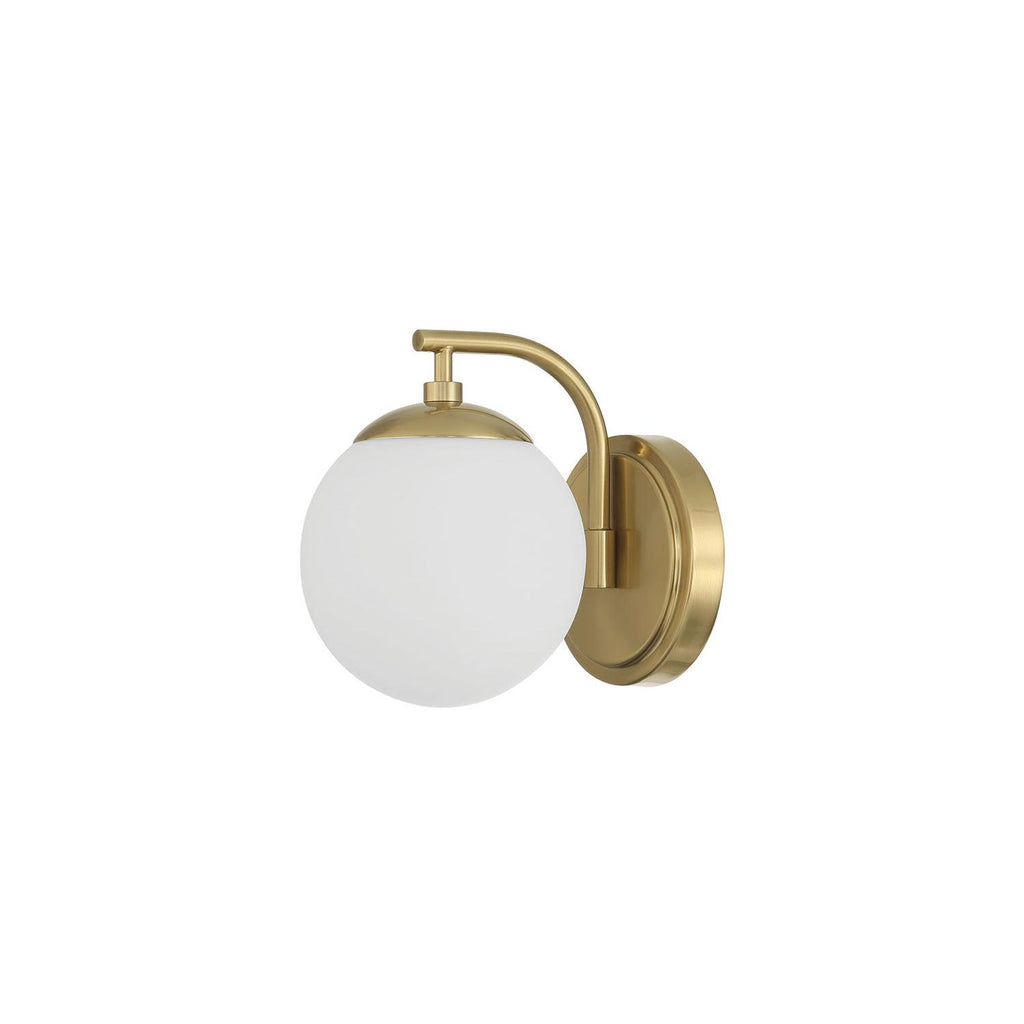 Crystorama Maverick 6'' Bathroom Vanity in Vibrant Gold - Additional View