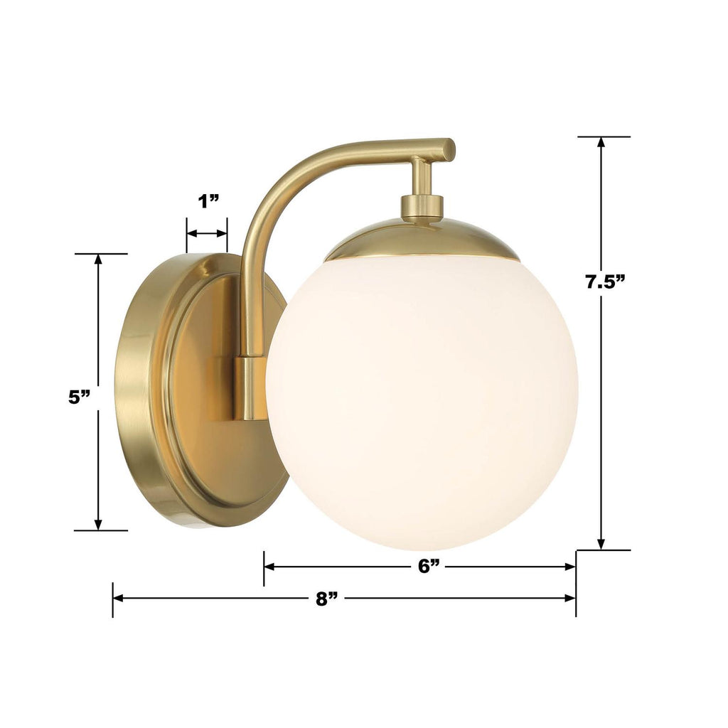ED0121001VG Maverick 6'' Bathroom Vanity | Dimensions Image