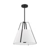 Crystorama Everly 20" Pendant in Black - Additional View