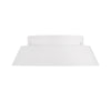 Crystorama Donoven 15'' LED Flush Mount in White + Gold - Additional View