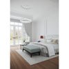 Crystorama Kinsley 18'' Integrated LED Chandelier in Polished Chrome - Lifestyle View