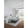 Crystorama Kinsley 28'' Integrated LED Chandelier in Polished Chrome - Lifestyle View