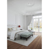 Crystorama Kinsley 39'' Integrated LED Chandelier in Polished Chrome - Lifestyle View