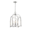 Crystorama Kai 10'' Pendant in Polished Chrome - Front View