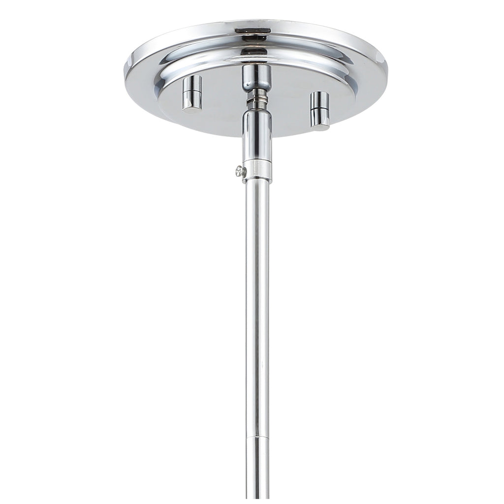 Crystorama Kai 12" Pendant in Polished Chrome - Additional View