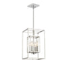 Crystorama Kai 10'' Pendant in Polished Chrome - Front View