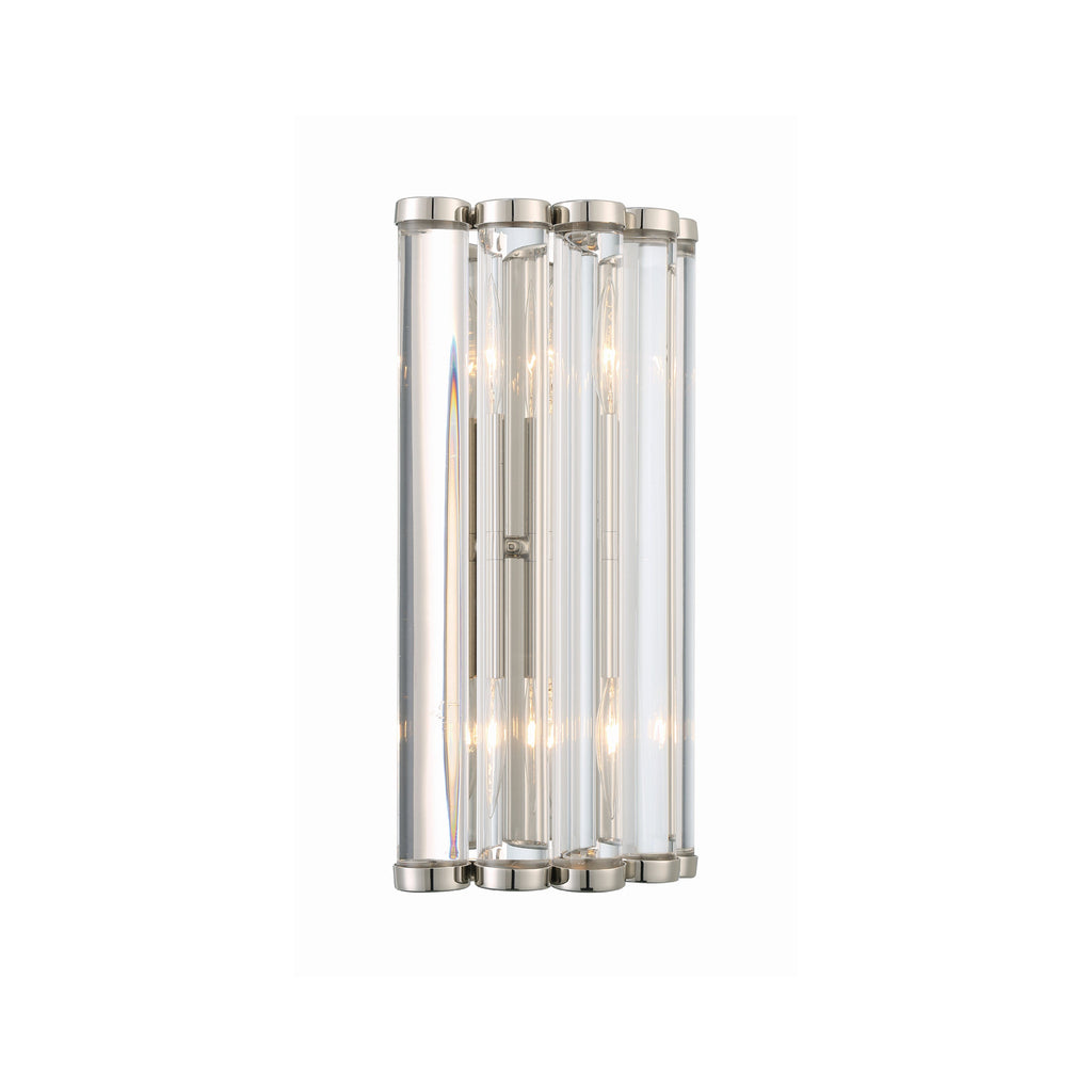 Crystorama Elliot 8.25'' Sconce in Polished Nickel - Additional View