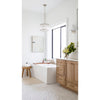 Crystorama Elliot 15.25'' Chandelier in Polished Nickel - Lifestyle View