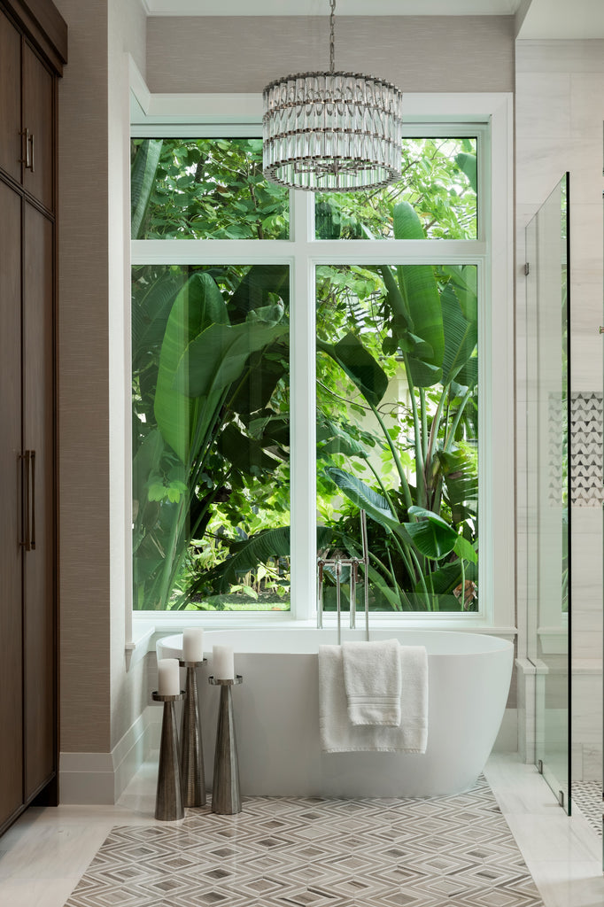 ELL-B3006-PN Elliot 22.5'' Chandelier | Lifestyle Image