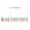 Crystorama Elliot 48'' Linear Chandelier in Polished Nickel - Additional View