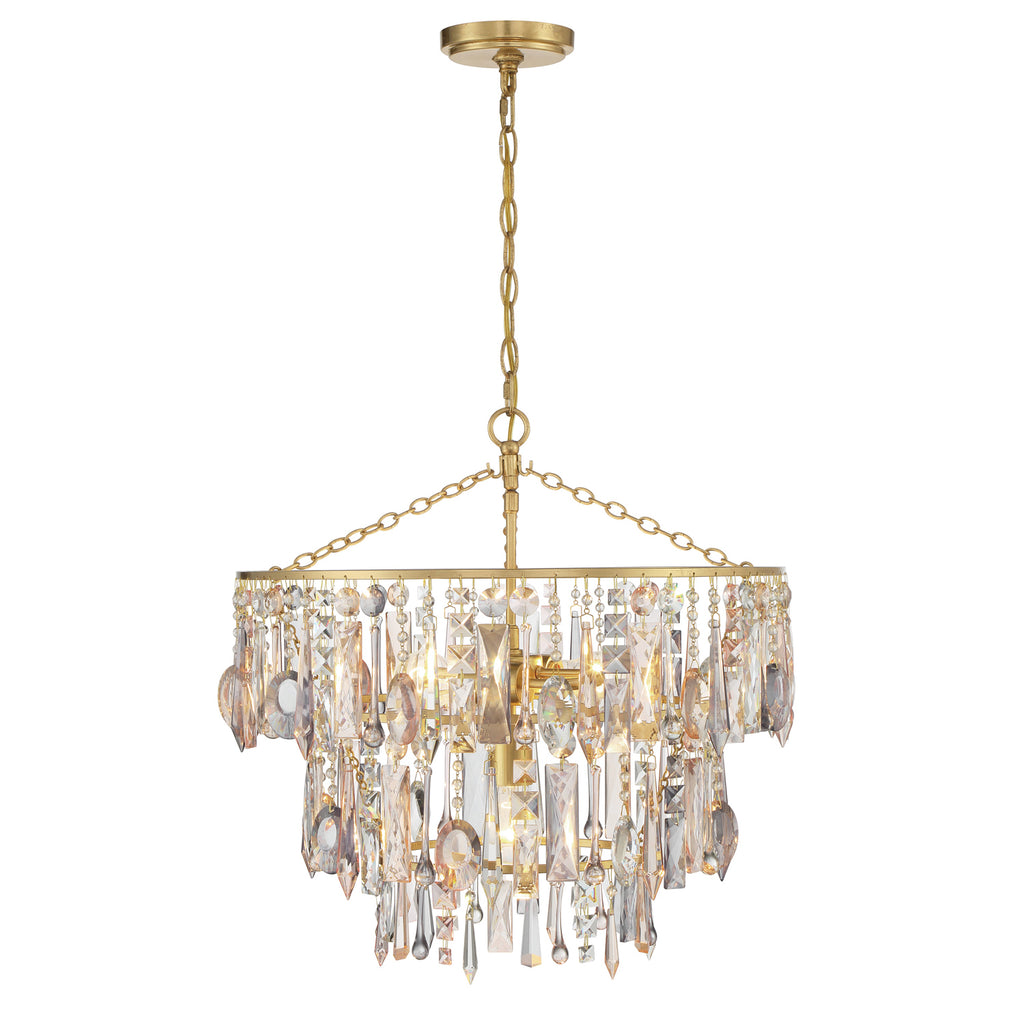 ELS-7103-GA Elsa 3 Light Chandelier | Lifestyle Image