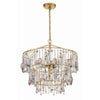 Crystorama Elsa 20'' Chandelier in Antique Gold - Additional View