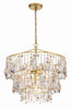 ELS-7103-GA Elsa 3 Light Chandelier | Alternate Image