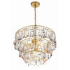 Crystorama Elsa 20'' Chandelier in Antique Gold - Additional View