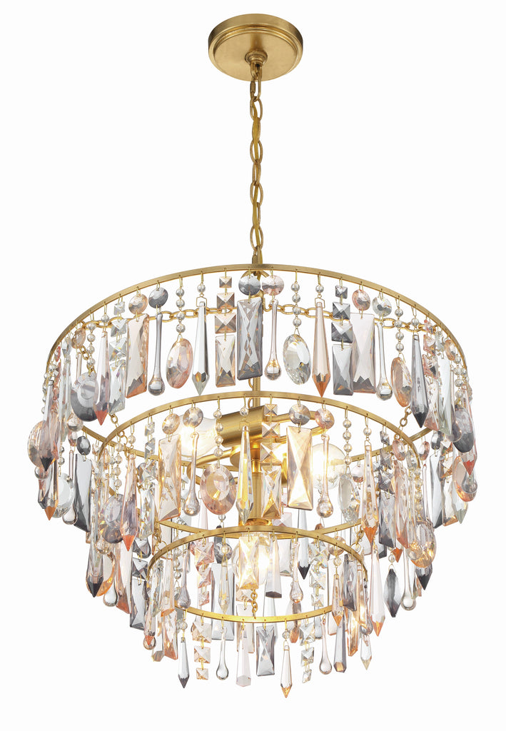 ELS-7103-GA Elsa 3 Light Chandelier | Alternate Image