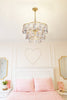 ELS-7103-GA Elsa 3 Light Chandelier | Lifestyle Image