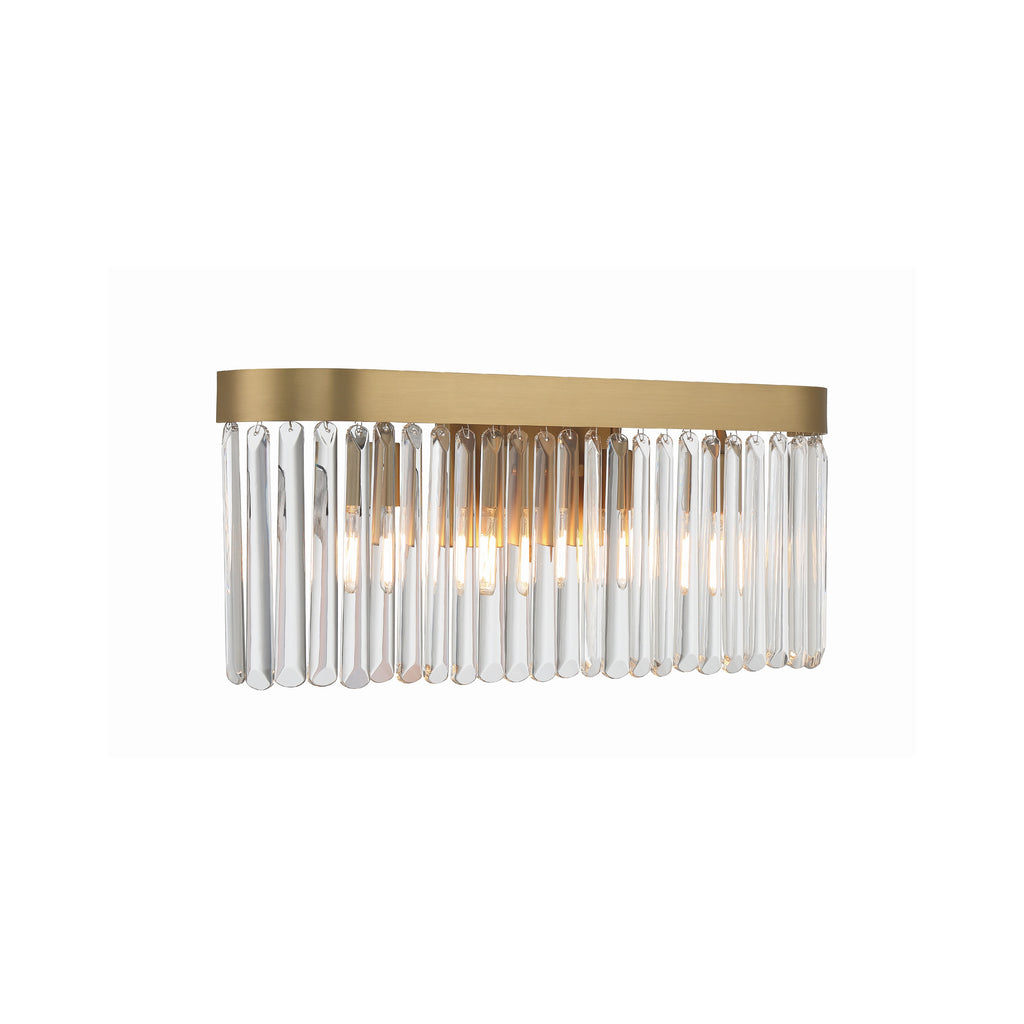 Crystorama Emory 24'' Bathroom Vanity in Modern Gold - Additional View