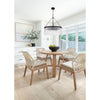 Crystorama Emory 24'' Chandelier in Black Forged - Lifestyle View