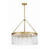 Crystorama Emory 24'' Chandelier in Modern Gold - Additional View