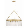 Crystorama Emory 24'' Chandelier in Modern Gold - Additional View