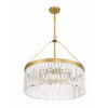 Crystorama Emory 24'' Chandelier in Modern Gold - Additional View