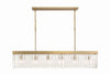 EMO-5407-MG Emory 49'' Linear Chandelier | Main Image