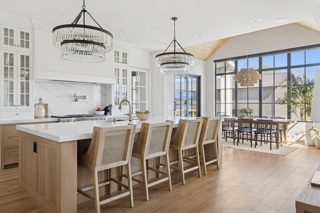 EMO-5408-BF Emory 32'' Chandelier | Lifestyle Image