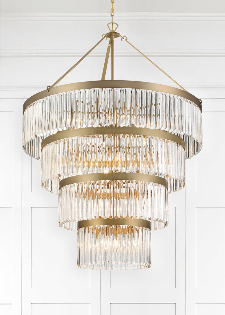 EMO-5409-MG Emory 22 Light Chandelier | Lifestyle Image