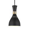 EP1141MBK Joan 1 Light Pendant | Alternate Image