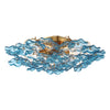 ESM-4000-AG-BL Esme 22.5'' Semi Flush Mount | Main Image