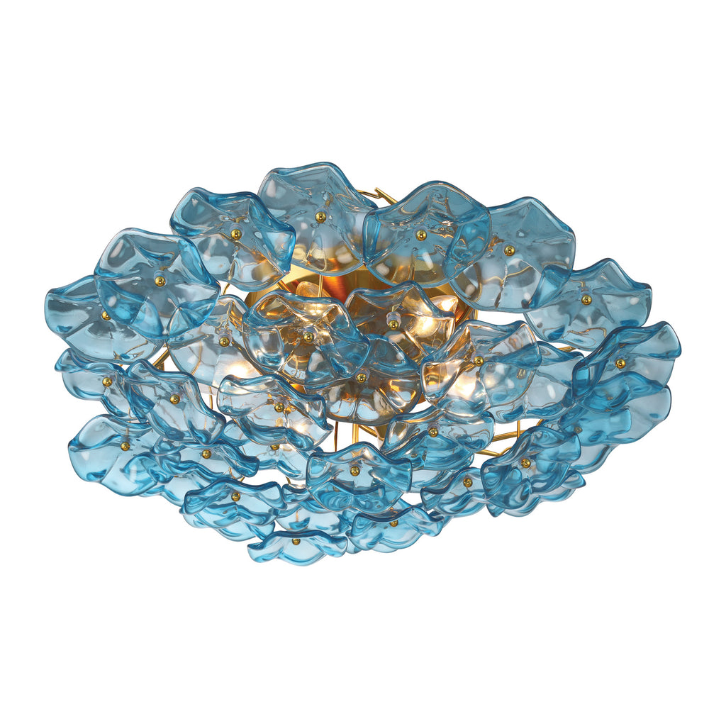 ESM-4000-AG-BL Esme 22.5'' Semi Flush Mount | Alternate Image