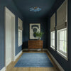 ESM-4000-AG-BL Esme 22.5'' Semi Flush Mount | Lifestyle Image