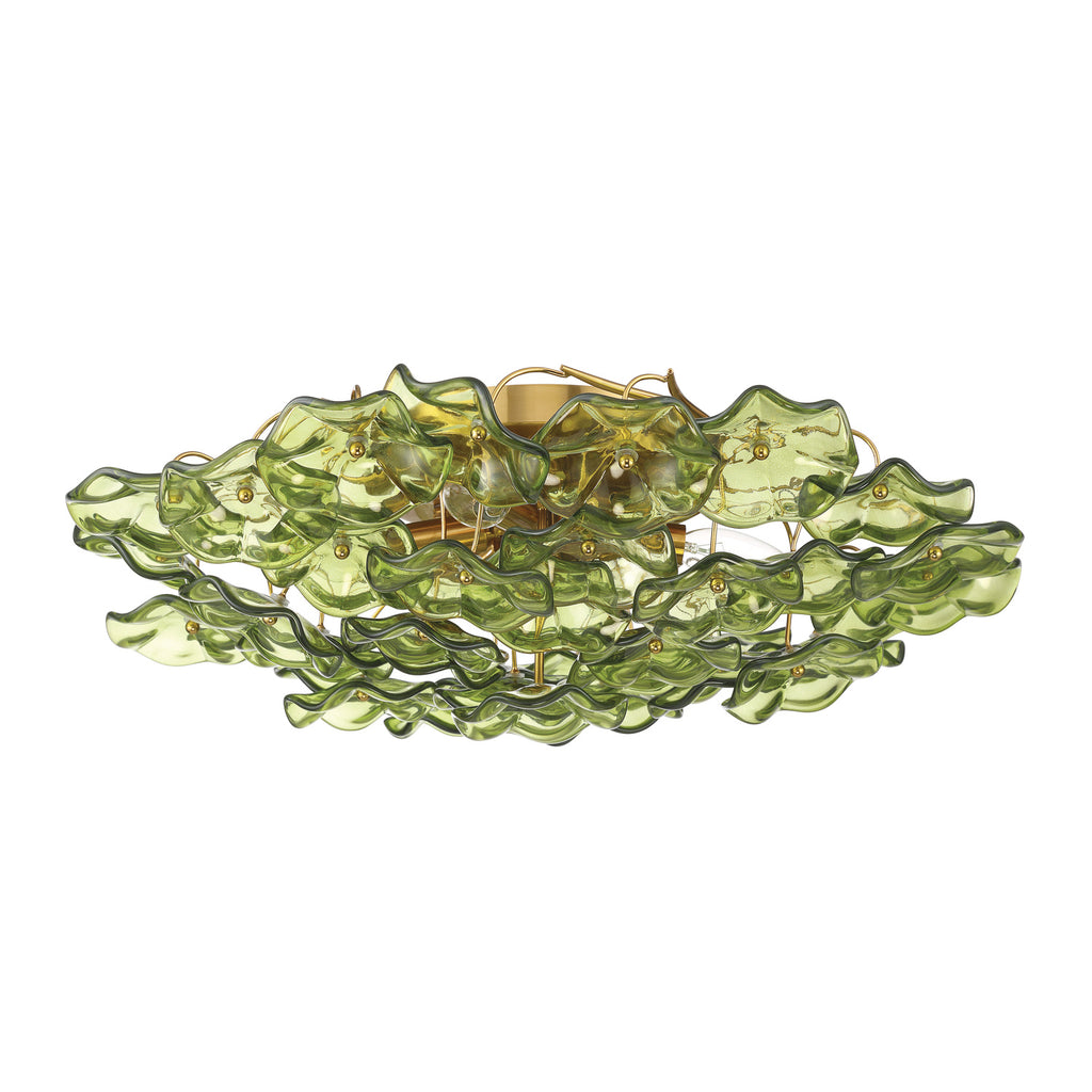 ESM-4000-AG-GR Esme 22.5'' Semi Flush Mount | Alternate Image