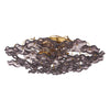 ESM-4000-AG-SM Esme 22.5'' Semi Flush Mount | Alternate Image