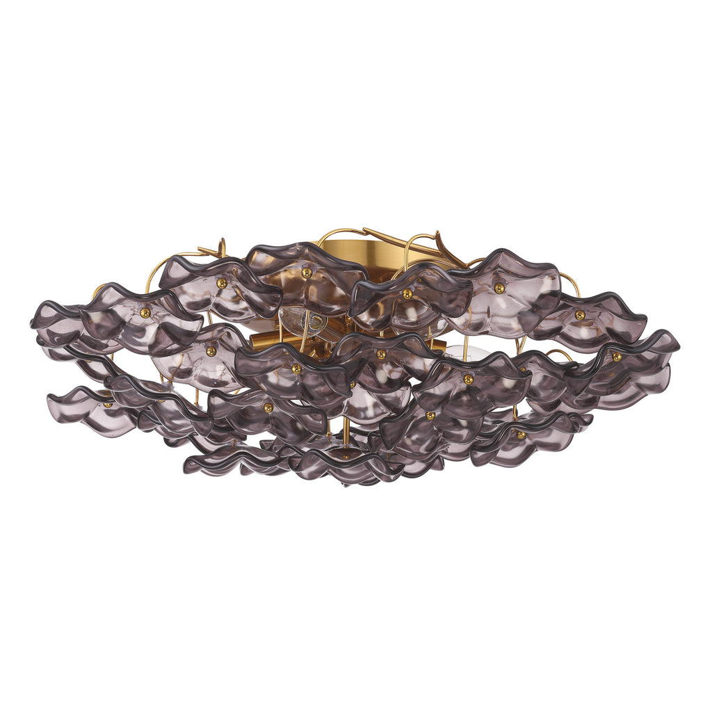 ESM-4000-AG-SM Esme 22.5'' Semi Flush Mount | Alternate Image