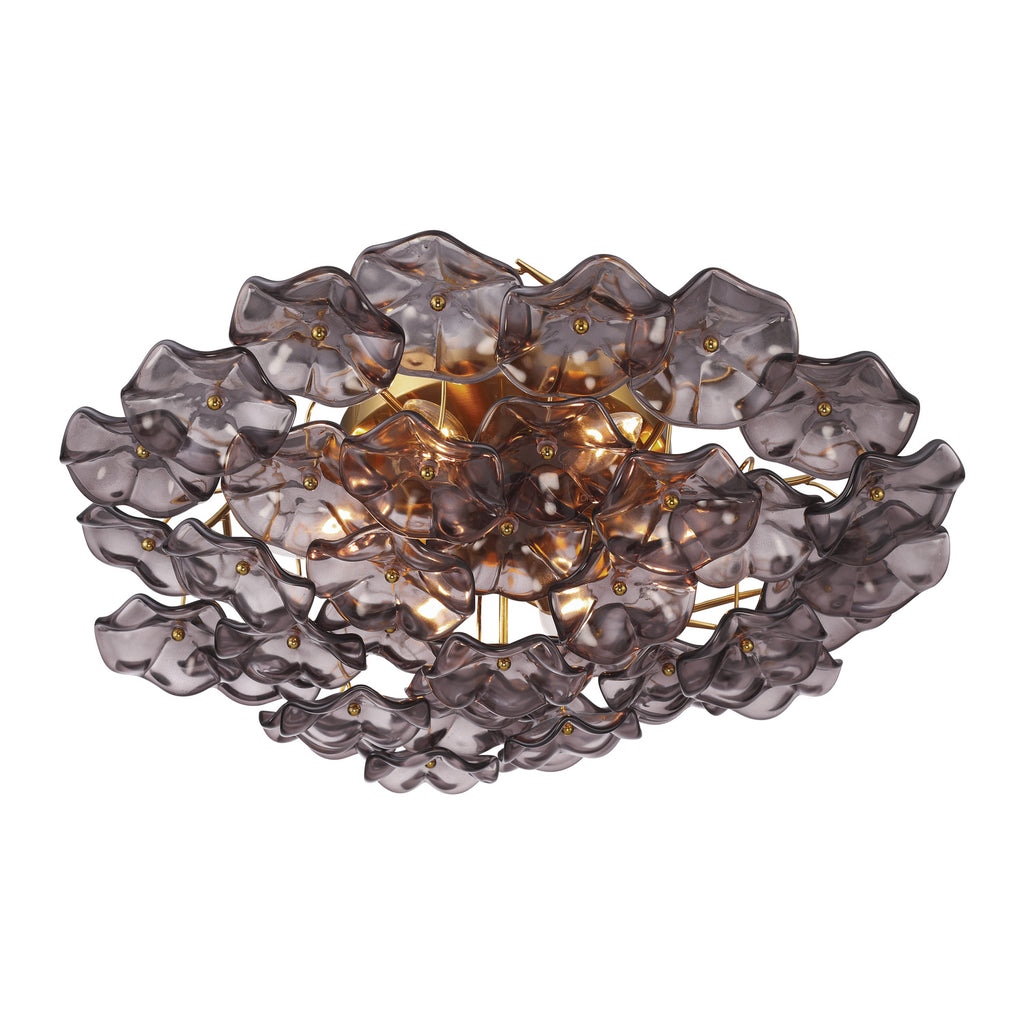 ESM-4000-AG-SM Esme 22.5'' Semi Flush Mount | Alternate Image