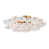 ESM-4000-AG-WH Esme 22.5'' Semi Flush Mount | Main Image