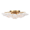 ESM-4000-AG-WH Esme 22.5'' Semi Flush Mount | Alternate Image