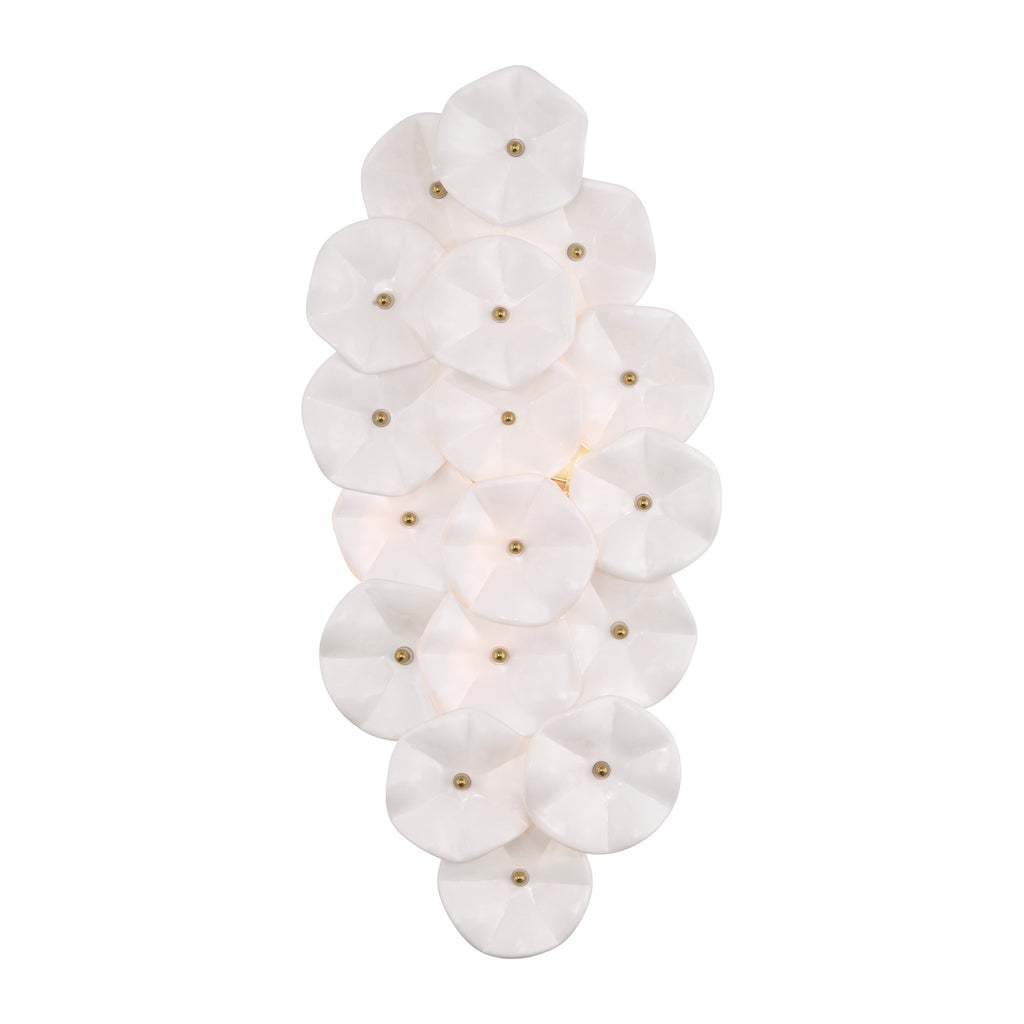 ESM-4001-AG-WH Esme 23'' Sconce | Alternate Image