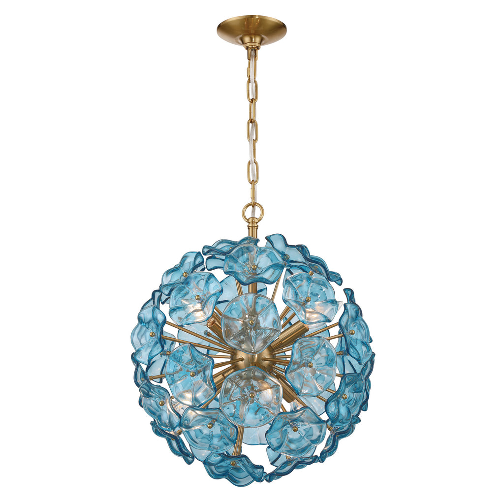 ESM-4005-AG-BL Esme 18.25'' Chandelier | Main Image