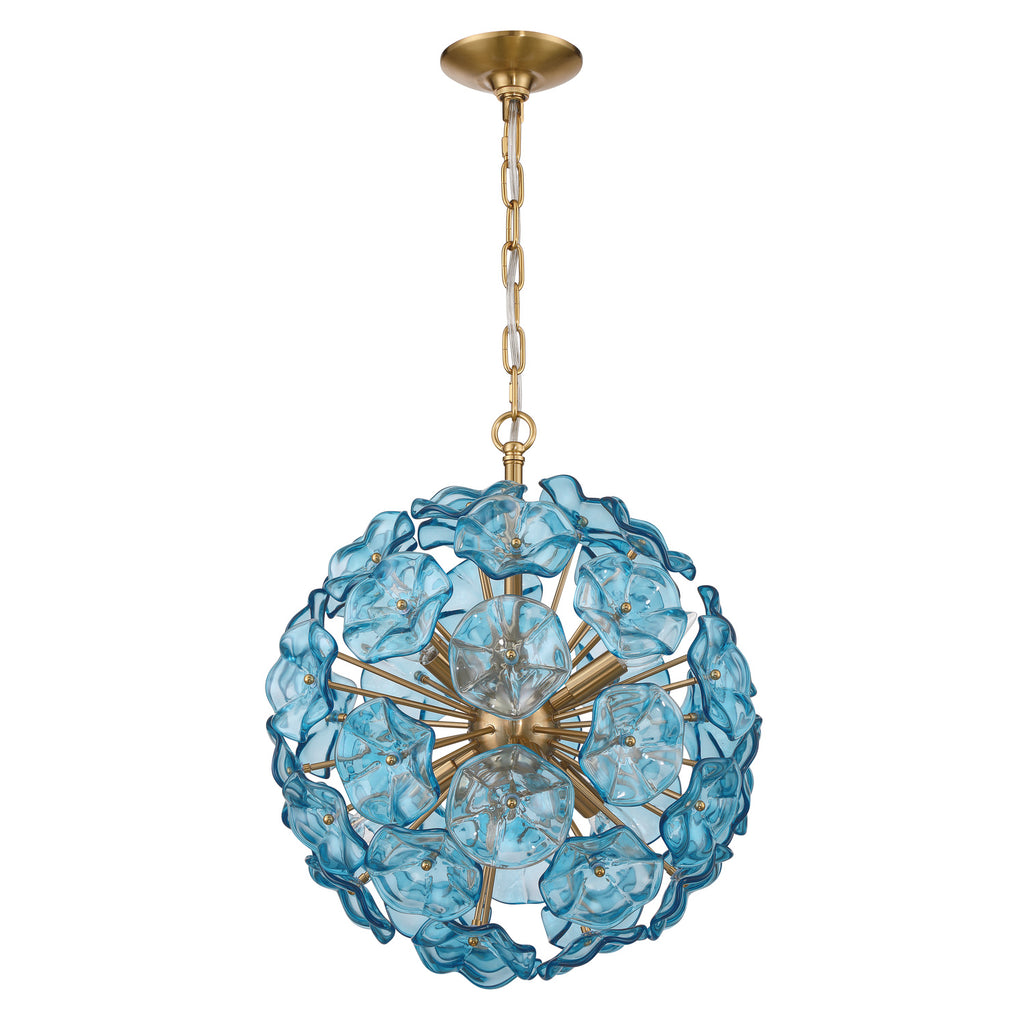 ESM-4005-AG-BL Esme 18.25'' Chandelier | Alternate Image